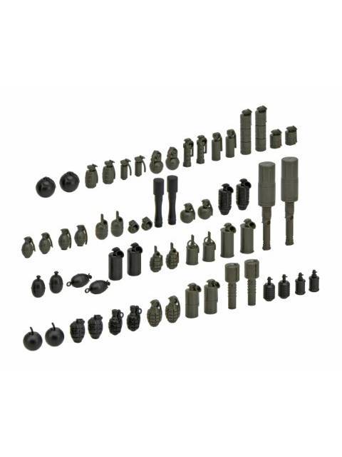 リトルアーモリー 【LD046】 手榴弾セット 1/12 【プラモデル】