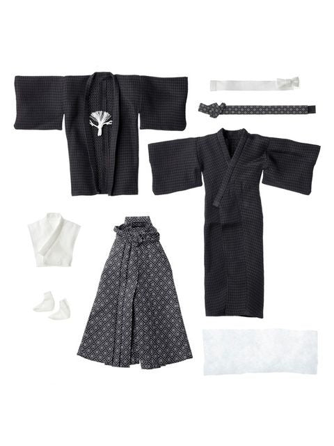 ペットワークス ナイン 羽織袴セット 黒