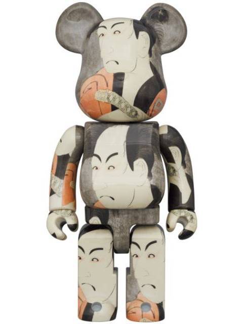 BE＠RBRICK Boston Museum東洲斎写楽 「市川男女蔵の奴一平」 100％ & 400％