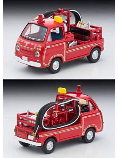 Tomica Limited Vintage LV-68c Subaru Sambar Pump Fire Truck (with figure)