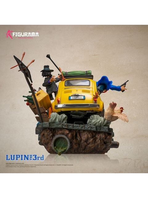 【大型商品】 フィギュラマコレクターズ ルパン＆次元＆不二子 1/8 エリート ジオラマ スタチュー