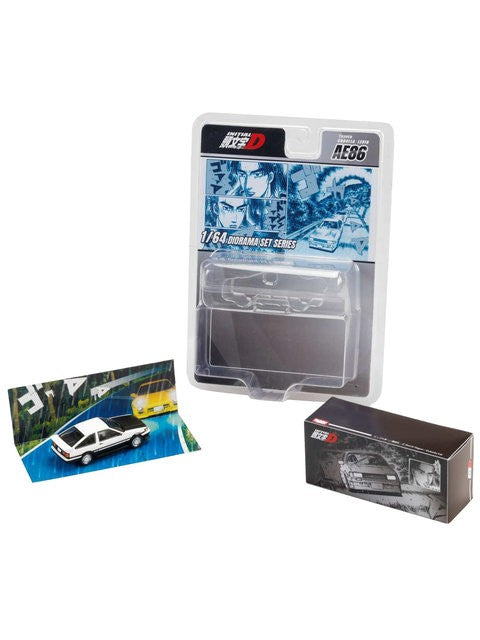 ホビージャパン 1/64 Toyota COROLLA LEVIN (AE86)/頭文字D 秋山 渉 VS 高橋 啓介