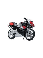 1/12 完成品バイク Honda NSR250R '89 ブラック×シードシルバーメタリック