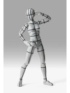 S.H.Figuarts ボディちゃん -スポーツ- Edition -ワイヤーフレーム-(Gray Color Ver.)