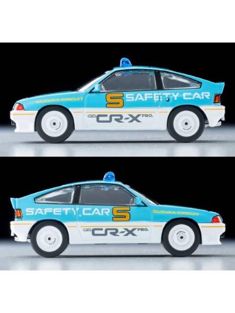 Tomica Limited Vintage Neo LV-N318a Honda Ballade Sports CR-X MUGEN CR-X PRO Suzuka Circuit Safety Car (Light Blue/White)