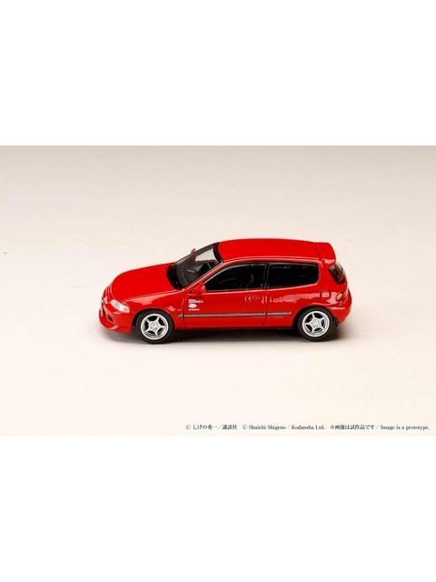 ホビージャパン 1/64 Honda CIVIC (EG6) 妙義 Night Kids / 頭文字D 庄司 慎吾 VS 藤原 拓海