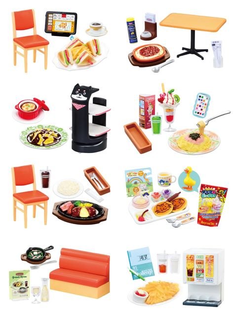 リーメント ぷちサンプルシリーズ みんなだいすき！ファミレス デリシャーズ 【8個入りBOX】