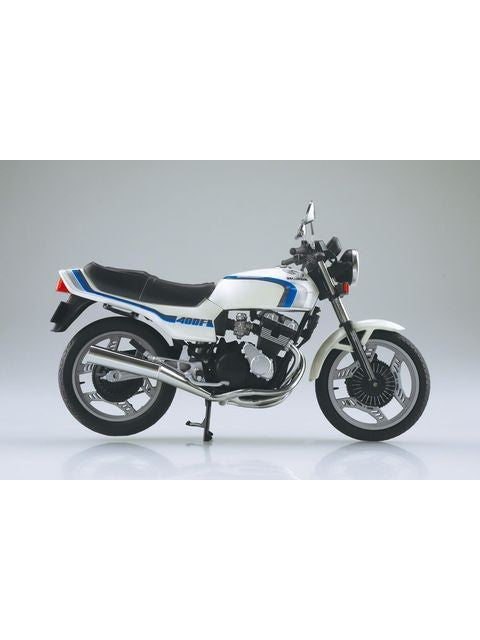 1/12 完成品バイク Honda CBX400F パールシェルホワイト (CBX550F Ver.)