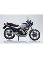 アオシマ Honda CBX400F パール/キャンディブルー