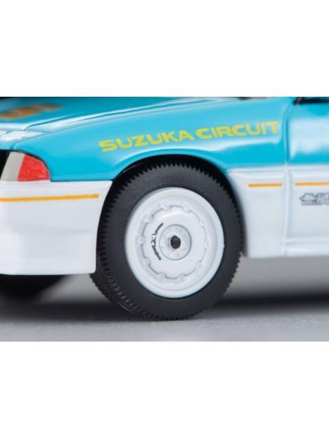 Tomica Limited Vintage Neo LV-N318a Honda Ballade Sports CR-X MUGEN CR-X PRO Suzuka Circuit Safety Car (Light Blue/White)