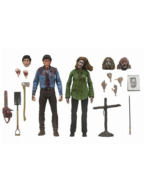 ネカ ブラッディ・アッシュ＆シェリル・ウィリアムズ 「死霊のはらわた」 アルティメット 7インチ アクションフィギュア 2PK