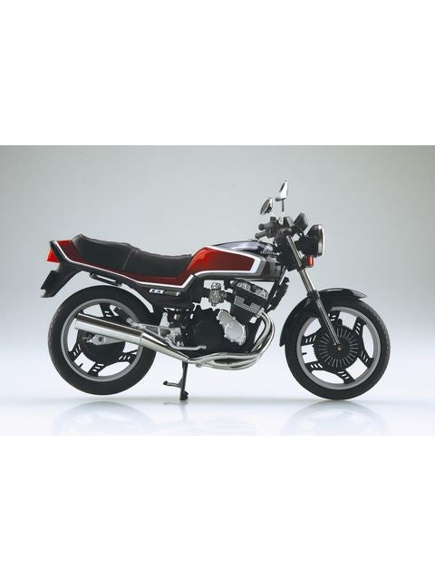 1/12 完成品バイク Honda CBX400F ブラック/キャンディアラモアナレッド