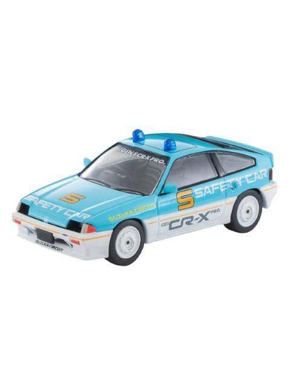 Tomica Limited Vintage Neo LV-N318a Honda Ballade Sports CR-X MUGEN CR-X PRO Suzuka Circuit Safety Car (Light Blue/White)