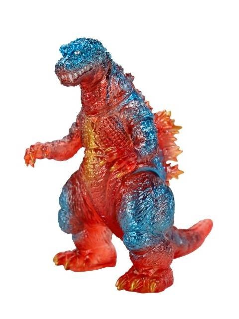CCP ゴジラ(2001) レトロレッドクリア Ver. ミドルサイズシリーズ ゴジラEX 【第5弾】