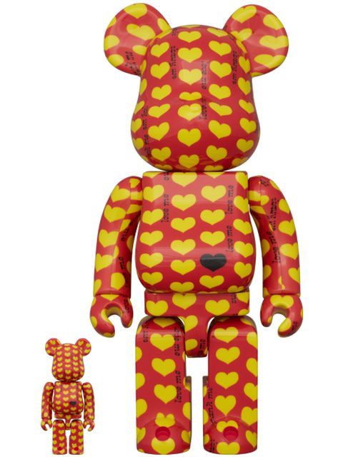 BE@RBRICK Yellow Heart Reverse Ver. 100％ & 400％ – FATMAMA