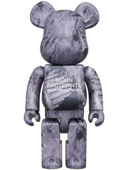 BE@RBRICK MOON FOOTPRINTS 100％ & 400％