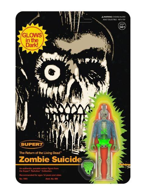 スーパー7 リ・アクション ゾンビ スーサイド モンスターグロウ ver 「バタリアン」