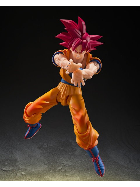 S.H.Figuarts 超サイヤ人ゴッド孫悟空〈神の気を纏いし姿〉 「ドラゴンボール超」