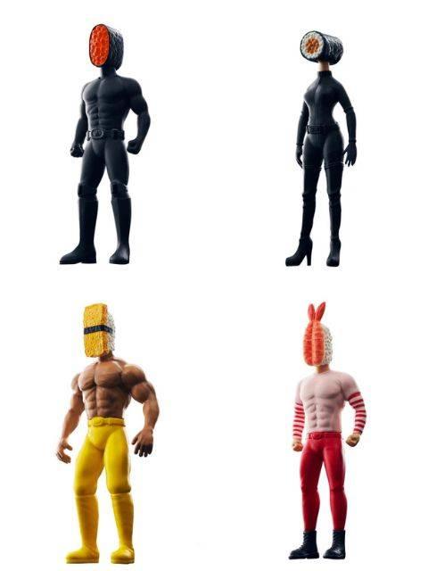 ケンエレファント OSUSHIMEN(オスシメン)フィギュアコレクション BOX版 【ランダム・単品販売】