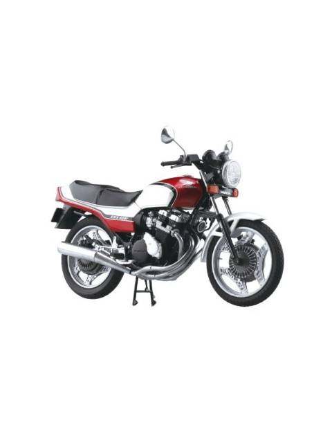 アオシマ Honda CBX400F パール/キャンディレッド