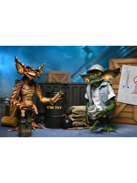 ネカ デモリッション グレムリン 「グレムリン2 新・種・誕・生」 アルティメット アクションフィギュア 2PK