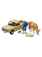 トミカリミテッドヴィンテージ LV-195d ダットサン 1300 トラック(薄茶)フィギュア付