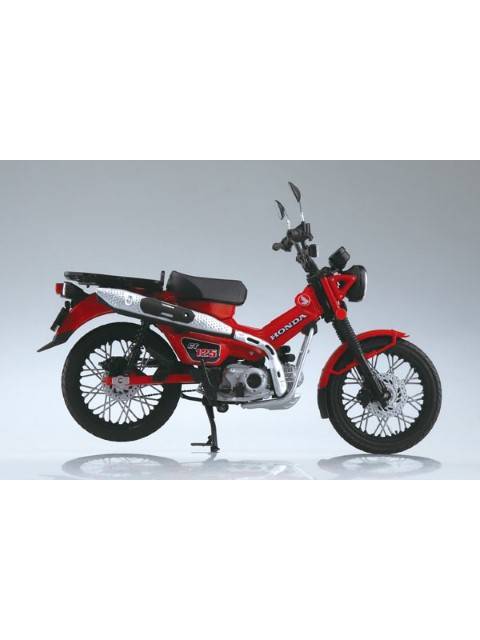 1/12 完成品バイク Honda CT125 ハンターカブ グローイングレッド