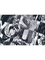 メディコムトイ SQUARE CUSHION 「MONEY IS YOUR GOD」 WHITE×BLACK