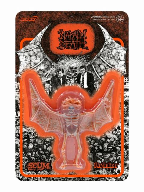 スーパー7 リ・アクション スカムデーモン(オレンジVer.) Napalm Death(ナパーム・デス)