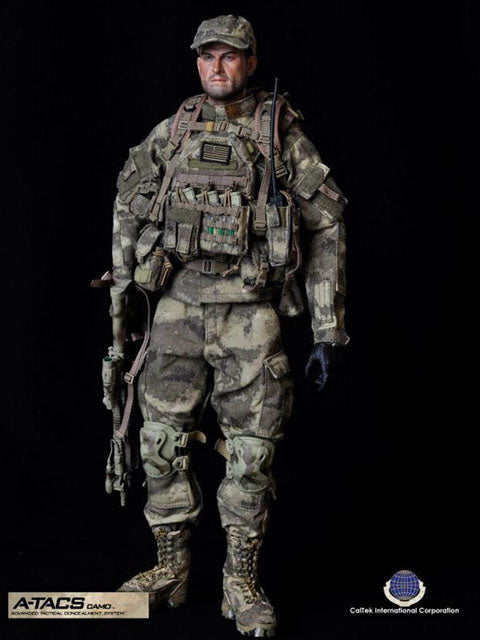 Cal-Tek 1/6フィギュア A-TACS CAMO 先進戦術隠蔽システムオペレータ 【CAL-8020】