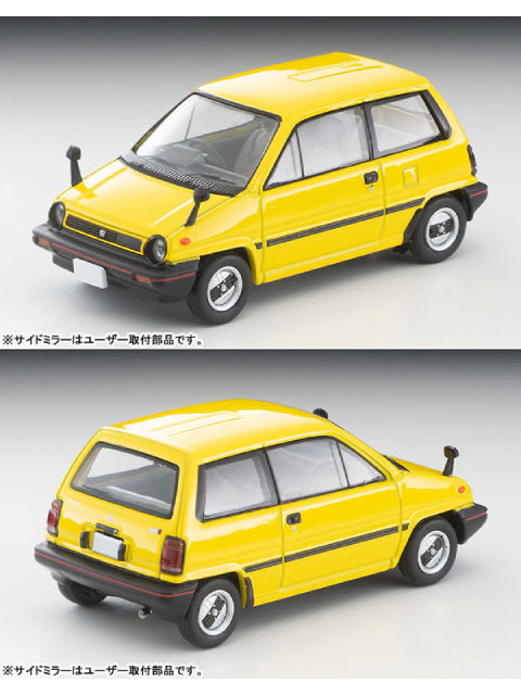 トミカリミテッドヴィンテージ ネオ LV-N272b ホンダ シティR(黄)モトコンポ付 81年式