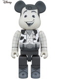 BE@RBRICK WOODY B&W Ver. 1000％ 「トイストーリー」 【大型商品】
