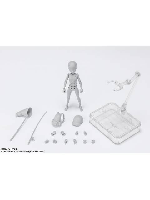 S.H.Figuarts ボディくん -杉森建- Edition DX SET Gray Color Ver. 【再販】