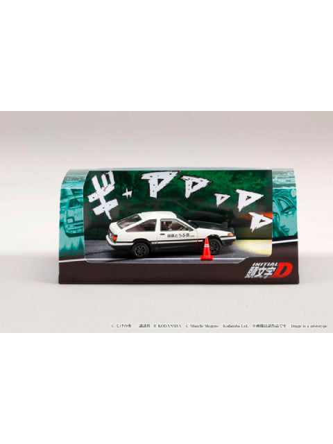ホビージャパン 1/64 VS 舘智幸 Toyota SPRINTER TRUENO GT APEX AE86 「頭文字D」 藤原拓海 ドライバーフィギュア付き