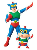 メディコムトイ UDF アクション仮面＆アクション仮面しんちゃん(リニューアル版) 【再販】 「クレヨンしんちゃん」