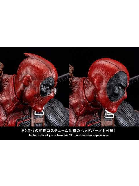 コトブキヤ デッドプール FINE ART STATUE シグネチャーシリーズ Feat. Kucharek Brothers 1/6 完成品 「MARVEL UNIVERSE」