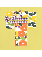 ブライス 22cm コスチュームセット Flower YUKATA 【オレンジ】 Dear Darling fashion for dolls 浴衣