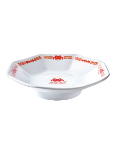 メディコムトイ SPACE INVADERS 「CHARHAN DISH」 WHITE