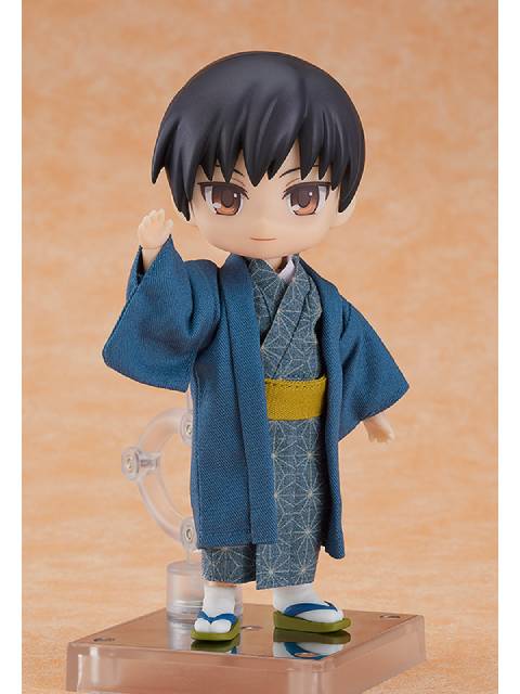 ねんどろいどどーる おようふくセット 着物 Boy(ネイビー)