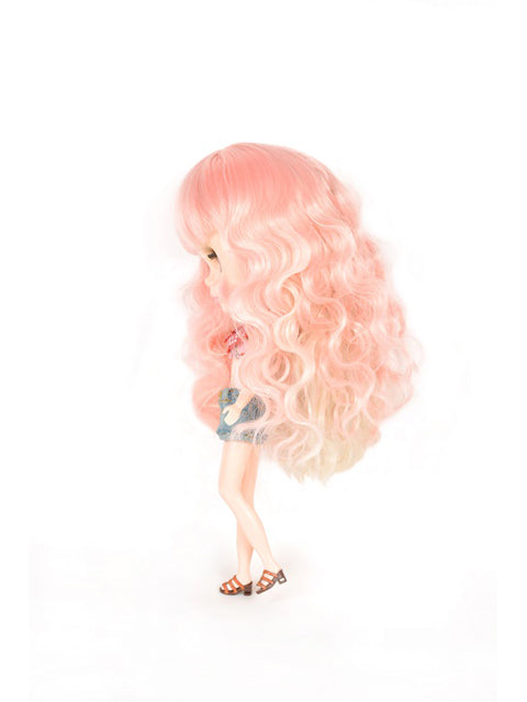 ブライス オリジナルスーパーデラックスウィッグ カーリーロング シャーベット・イチゴミルク