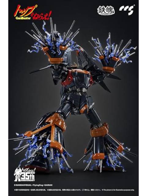 CCSTOYS 鉄魄 ガンバスター 合金可動 「トップをねらえ！」 MORTAL MIND