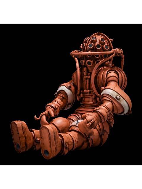 千値練 VINTAGE DIVING SUITS COLLECTION No.01TA 竹谷カラー版 「タケヤ式自在置物」