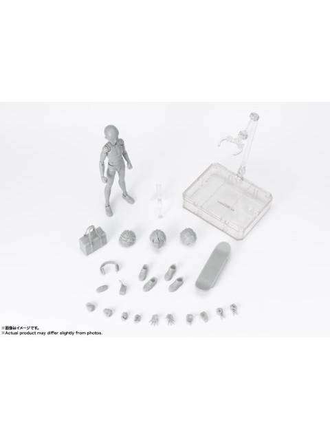 S.H.Figuarts ボディくん -スクールライフ- Edition DX SET (Gray Color Ver.)