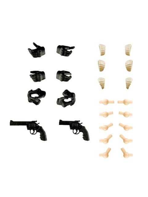 リトルアーモリー 【LAOP13】 創彩少女庭園用タクティカルグローブ2リボルバーセット(ブラック)