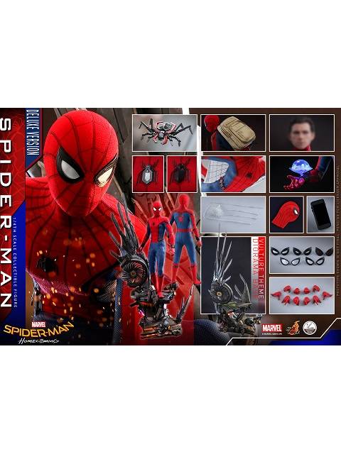 HOTTOYS クオータースケール スパイダーマン DX版 「スパイダーマン ホームカミング」