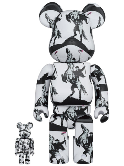 BE@RBRICK  100%&400% HIGHWAYMAN