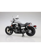 アオシマ 1/12 完成品バイク YAMAHA Vmax ニューシルバーダスト