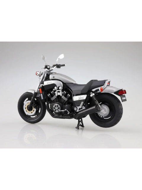 アオシマ 1/12 完成品バイク YAMAHA Vmax ニューシルバーダスト