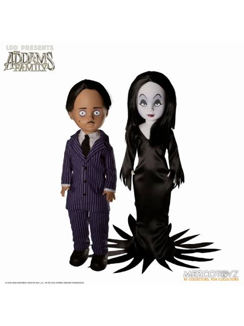 メズコ リビングデッドドールズ ゴメズ＆モーティシア 2PK 「アダムス・ファミリー」