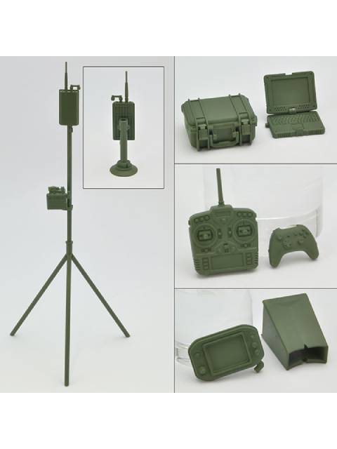 リトルアーモリー 【LD037】 UGV武装ロボットシステム 1/12 【プラモデル】